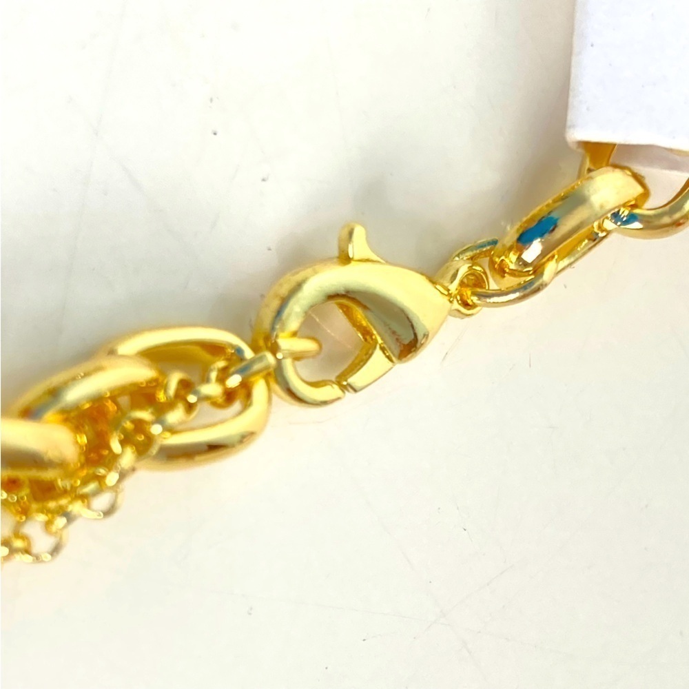 NWT * LOFT Toggle Charm Bracelet in Gold - Picture 11 of 12